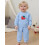 (18-24 Months, Blue) Φθινοπωρινά ρούχα για μακριά παντελόνια. 6