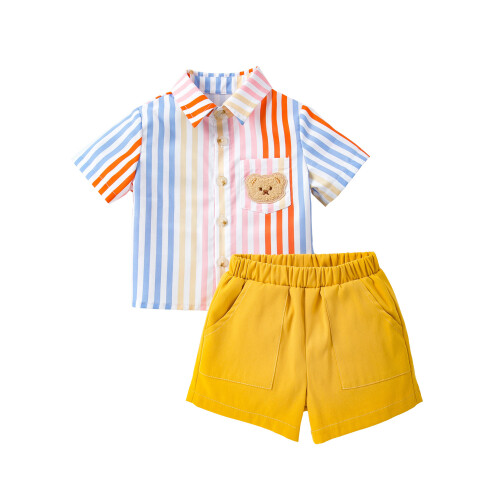 (2-3 Years, Multicolor) Σετ σορτς για μονόχρωμα σορτς