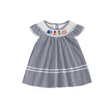 (4-5 Years, Black) Vestito da bambina in spiaggia.