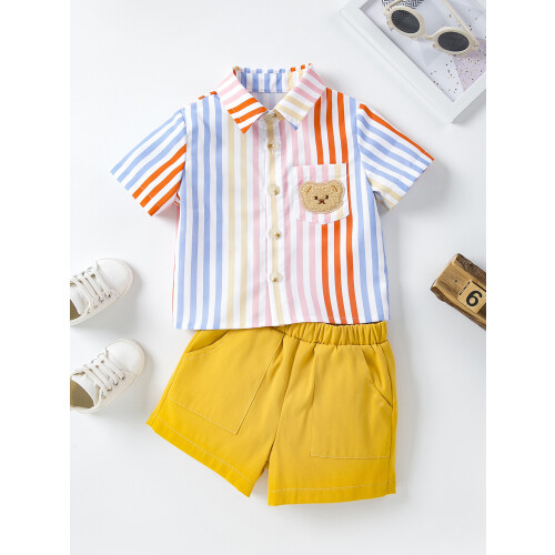 (18-24 Months, Multicolor) Σετ σορτς για μονόχρωμα σορτς 2