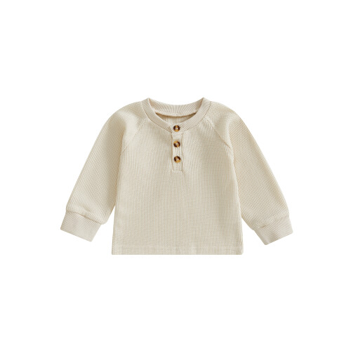 (12-18 Months, Beige) Φθινοπωρινά πουκάμισα για casual ρούχα