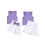 (4-5 Years, Purple) Καλοκαιρινά ρούχα για σετ μόδας. 4