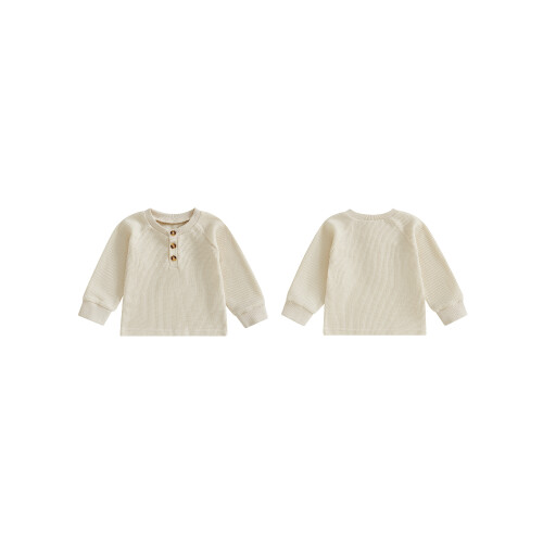 (3-6 Months, Beige) Φθινοπωρινά πουκάμισα για casual ρούχα 1