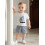 (12-18 Months, White) Σετ σορτς για 2 τεμάχια 6