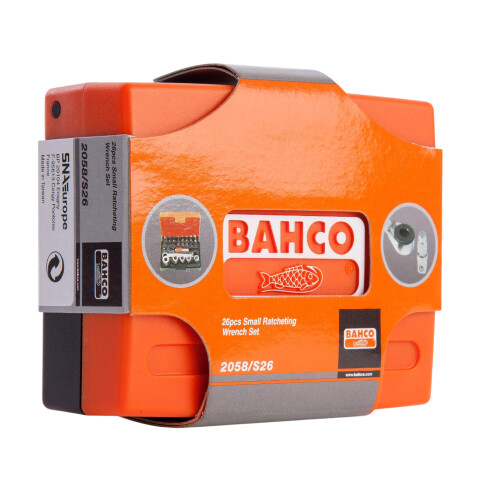 Bahco Bahco 1/4 Ratchet Bit Driver & Socket Set  (Pack of 26) 2