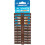 (6 x 28mm, Brown) Rawlplug Universal Plug (Pack Of 48) 1