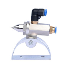 Ultrasonic Atomizing Nozzle 304 Stainless Steel TwoStage Air Nozzle UltraFine Mist 80 Degree
