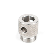 Stainless Steel Drill Sleeve and Dowelling Jig M20 Thread Adapter 6/8/10/14mm for Precision Hole Placement in Woodworking and Metal