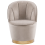 Beliani Armchair ALBY Velvet Light Beige 2