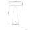 Beliani Wireless LED Table Lamp BOCONO with Dimmer Metal White 3