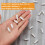 30 Pcs Spring Loaded Plantation Shutter  Pins, White Replacement Fasteners for Window and Cabinet 4