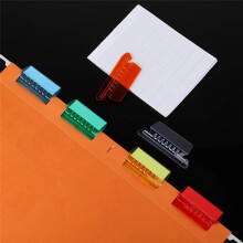 120 Pcs Hanging Folder Tabs and Inserts for Quick Identification of Hanging Files, Easy to Read, Hanging File Inserts
