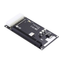 4X Oculink SFF-8612 SFF-8611 to PCIE PCI-Express 16X Adapter with ATX 24Pin Power Port for Mainboard  Card
