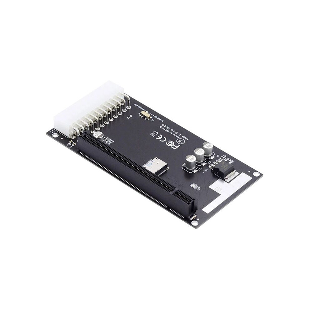 4X Oculink Sff-8612 Sff-8611 To Pcie Pci-Express 16X Adapter With Atx 24Pin Power Port For Mainboard Card 4712366923669