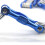 Folding Hex Key Box End Wrench Set Flat   Spanner Key Set Repair Car Hand Tools A 6