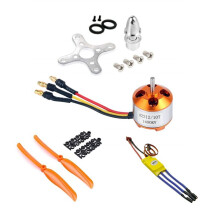 Motor 2212 1400KV + 30A ESC + 8060 HéLice + Protetor de HéLice para RC Quadcopter HelicóPtero Aeronave Copter Multi-Copter