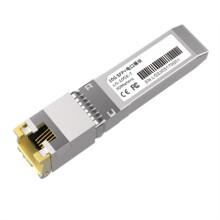 Module SFP+ 10G Modules SFP en Cuivre 10GbE Port Optique Tourné Vers le Port Ethernet RJ45 Module éMetteur-RéCepteur Gigabit 1000M