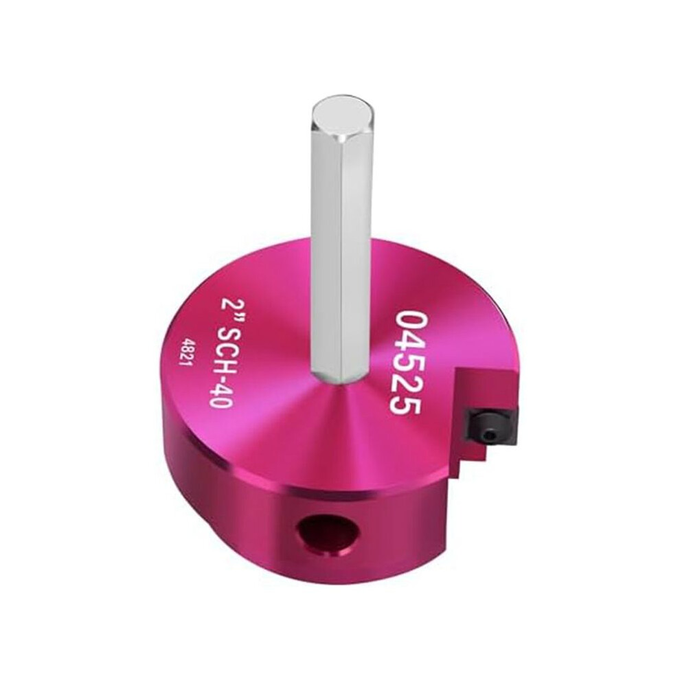1PCS PVC Pipe Reamer 2Inch Blade ,PVC Pipe Cleaning Reamer with 3/8Inch Hex Shaft for Pipe Repair Plan 40 PVC Pipe