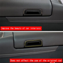 For  ALPHARD/VELLFIRE 40 Series 2023+ Car Front Armrest Box  Trim Patch Car Interior Accessorie,A
