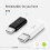 Typ-C-Konverter-Adapter Android  auf Typ-C-OTG-Konverterkopf-Datentyp-C--Konverter, Schwarz 4