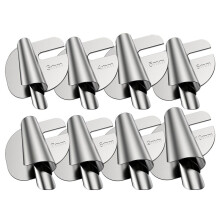 8-Teiliger Universal-Rollsaumfuß für NäHmaschine, Rollsaumaufsatz, Rollsaum-NäHfuß (3-10 Mm)
