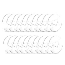 Removable Pom Poms Buttons for Hats, 20PCS Pom Pom Holder Knitted Hat Making Fastener Tools, Pompom Holders