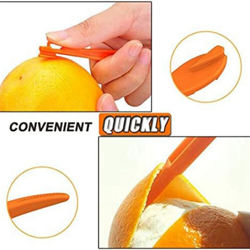 Orange Peeler Tools Plastic Orange Peeler Remover Easy Opener 2