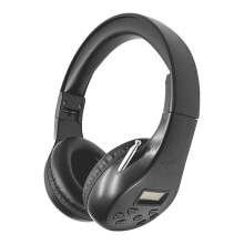 Cuffie Radio FM Personali, Cuffie Antirumore, Cuffie Wireless, Radio Incorporata per Falciare, Fare Jogging, Camminare, Lavori Quotidiani