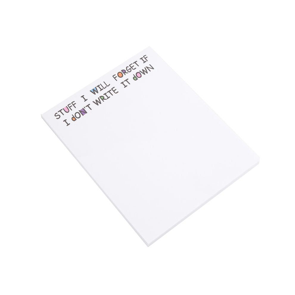 Funny Sticky Note, To Do List Notepad Funny Stationery, Office Supplies, Notebook Labels, Desk Sticky Note 50 Pages,A 6033594553106