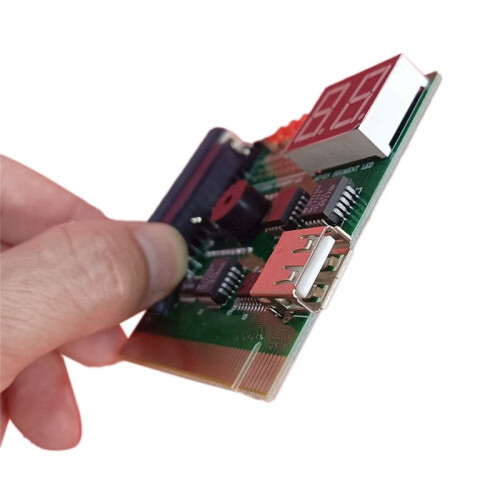 2 Digit Bit PC Computer Motherboard Diagnostic Card USB PCI LCD Error Code Display Tester Analyzer Post Card 2