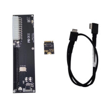 PCI-E 3.0 M-Key M.2 zu Oculink SFF-8612 SFF-8611 Host-Adapter für GPD WIN Max2 Externe Grafikkarte SSD