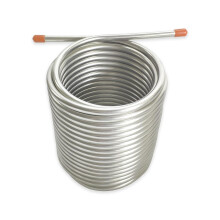Wort Chiller 14m Double Coil Stainless Steel Homebrew Beer Brewing Cooler for Rapid Cooling