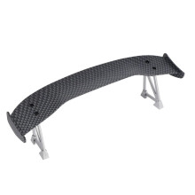 1/10 RC Drift Car Coche de Carreras en Carretera Fibra de Carbono AleróN Trasero Mejorar Piezas Accesorios