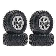 NeumáTico de Rueda de 73 Mm para WPL C14 C24 B24 B36 MN D90 MN-90 MN99S FY003 FY004 Accesorios de Piezas de ActualizacióN de Coche RC