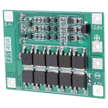 3S 40A 18650 Li-Ion Lithium Battery Charger Protection Board Bms for Drill Motor 11.1V 12.6V Module