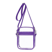 Clear Bag Stadium Approved, Clear Purse with Adjustable Shoulder Strap for Sports Outdoor,