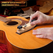 Abrazadera de Puente de Guitarra, Abrazadera de Puente de Nivel de Entrada AcúStica, para Accesorios de Guitarra CláSica/AcúStica, Herramientas