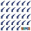 50 Pieces 45 Angle Nozzle for Bulk Caulk Tool, Cones Nozzles Caulking Nozzle Caulk Nozzle Applicator Replacement 2