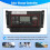 100A Solar Charge Controller Solar Panel Controller 12V 24V LCD Display Solar Panel Battery Regulator with USB Port 3