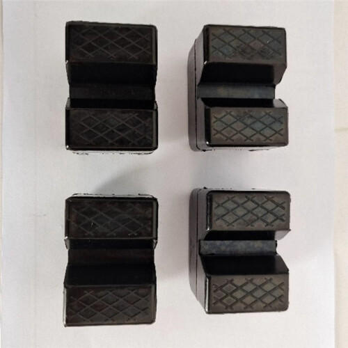 Jacks Stand Pads, Universal Rubber Jacks Pad Adapter, Rail Pinch Welds Protector, 4 Pack 2
