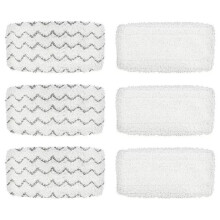 Stoomdweilpad voor PowerFresh Vac & Steam 2747A, 1132 1543 1632 1652 Symphony Stofzuiger- en Stoommop-Serie, 6 Stuks