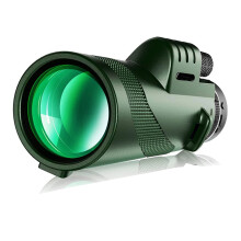 Telescopio Monoculare HD 80X100 con Adattatore per Supporto per Smartphone Monocolo Leggero per Birdwatching Escursioni nel Campeggio