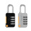 Combination Padlock, 2 Pack Small Waterproof Padlocks for School Gym Locker, Gate, Shed, 4 Digit Code Security Locks 1