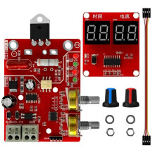 NY-D01 Tablero de Control de MáQuina de Soldadura por Puntos RegulacióN de Tiempo y Corriente Pantalla Digital Tablero de Control de Bricolaje (40A)