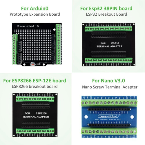 Placa de Fuga ESP32 GPIO 1 em 2 CompatíVel com NodeMCU-32S Lua 38Pin Placa de ExpansãO GPIO 2