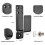 Door Barricade Brackets,2 Pack Drop Open Bar Holder for Home Security, 2X4 Bar Brackets Prevent Unauthorized Entry 6