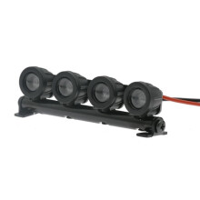 LED-Lichtleiste Dachlampe für Axial SCX24 FMS FCX24 Jimny WPL D12 1/18 1/24 RC Crawler Car,2