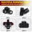 LED  Light Rechargeable  Light for Adults, 360 Adjustable Angle Headlight Flashlight Motion Sensor for Fishing 7