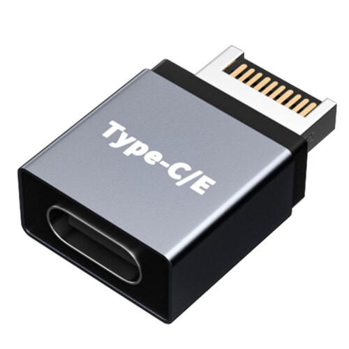 USB 3.1 Tipo C Macho una Tipo C/E Hembra Cable de ExpansióN de Placa Base Conector Computadoras Accesorios