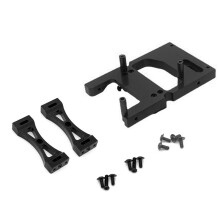Metal Servo Mount Bracket Crossbeam Set para WPL C14 C24 B14 B24 MN D90 MN99S RC Car Upgrades Parts Accessories,4